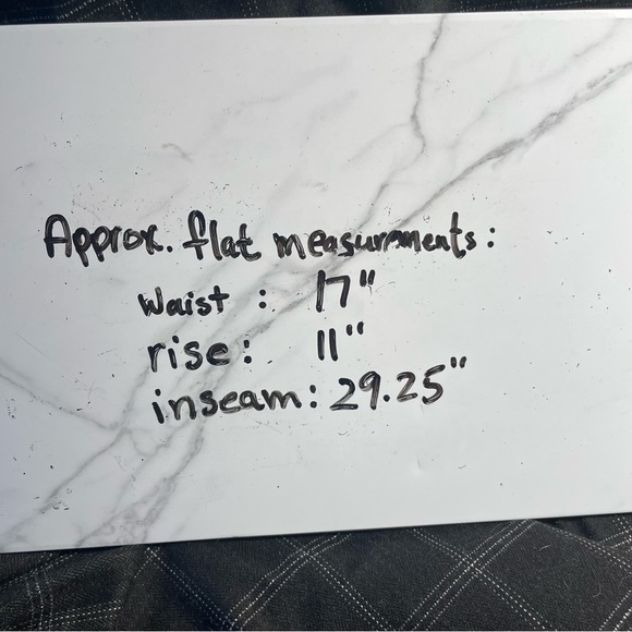 SANDRO Sportswear Black Windowpane Check Wide Leg Cuff Trousers size 12 - Picture 6 of 6